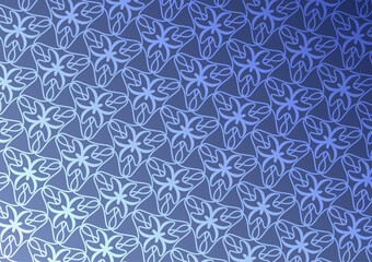Fototapeta premium Blue triangle pattern gradient soft background