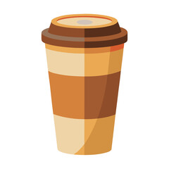 a takeaway coffee paper cup