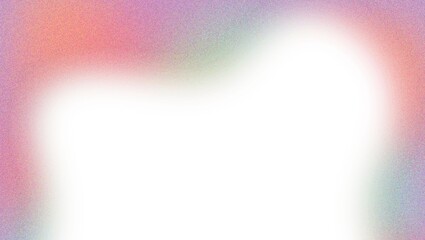 A soft pastel gradient with blurred edges featuring pink peach purple green and a central white area