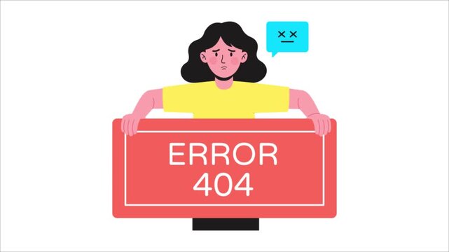 Error Display Animated Video Mp4 File
