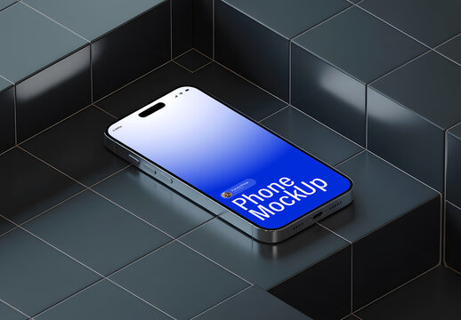 Modern Smartphone Screen Mockup