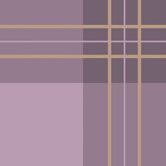 Fototapeta premium Tartan 5-13A, checkered pattern, shades of lilac. The repetitive ornament gives a sense of order and symmetry, making it suitable for backgrounds or fabrics.
