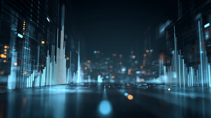 Abstract Data Visualization in Urban Setting