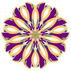abstract floral ornament