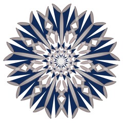 abstract mandala ornamental design