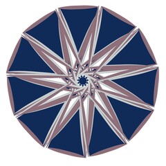 abstract mandala ornamental design