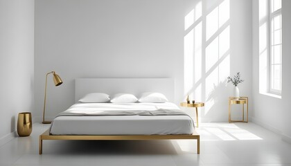 Photo interior modern design room 3d illustration