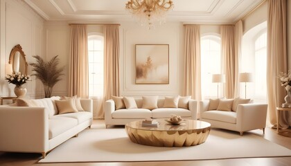 Photo interior modern design room 3d illustration