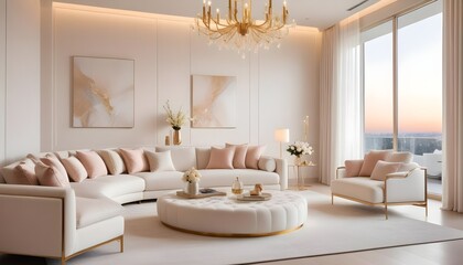 Photo interior modern design room 3d illustration