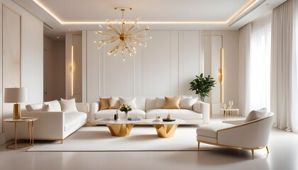 Photo interior modern design room 3d illustration