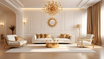 Photo interior modern design room 3d illustration
