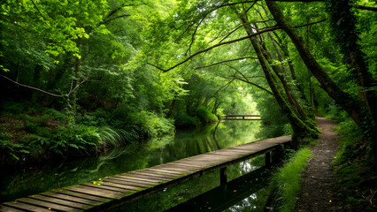 Fototapeta premium path in the forest
