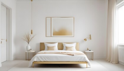 Photo interior modern design room 3d illustration