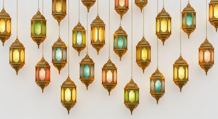 lamps on the ceiling