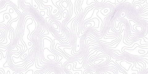 abstract pink luxury topographic line Background of the topographic map. Topographic map lines, contour background. Geographic abstract grid.
