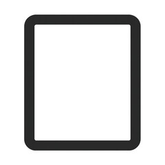 Luxury Silver Oval Mirror Frame Isolated Background
