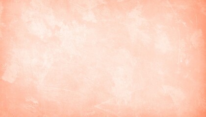Fototapeta premium Peach textured background with soft tonal variation—evoking warmth, gentleness, and emotional subtlety in minimalist abstract visual storytelling.