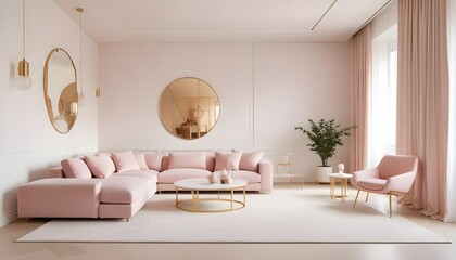 Photo interior modern design room 3d illustration