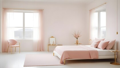 Photo interior modern design room 3d illustration