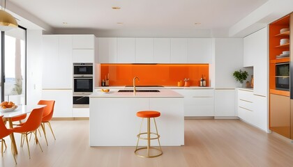 Photo interior modern design room 3d illustration