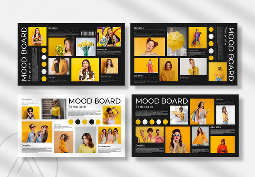 Fashion Mood Board Template