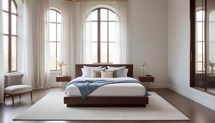 Photo interior modern design room 3d illustration