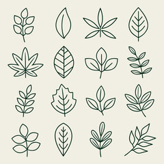 Seamless pattern with floral leaves design for wallpaper decoration