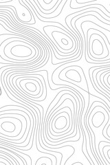 Fototapeta premium abstract wavy background. topographic contour background. Background of the topographic map. Abstract mountain terrain map background with abstract shape line texture.
