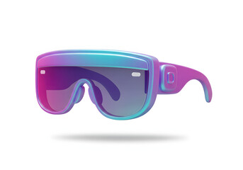 Futuristic augmented reality glasses in a modern design, hinting at cutting-edge technology.