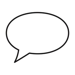 Speech bubble icon