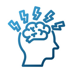 STROKE Outline Illustration