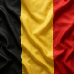 Fototapeta premium flag of belgium