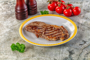 Grilled beef black angus steak