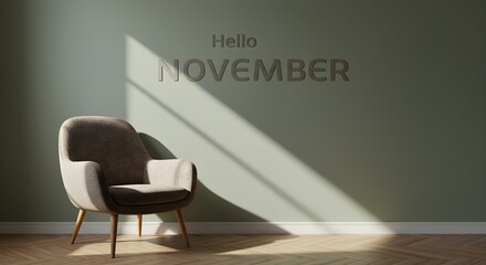 Fototapeta premium Light brown words 