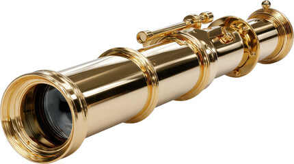Naklejka premium spyglass telescope