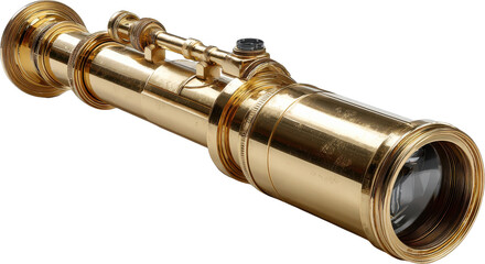Naklejka premium spyglass telescope