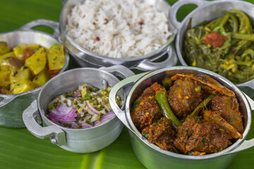 Repas créole, Île de la Réunion 