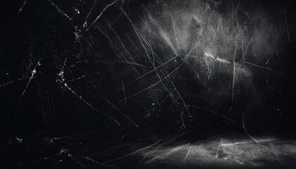 Black Dust Grunge Distressed Noise Grain Overlay Texture Background