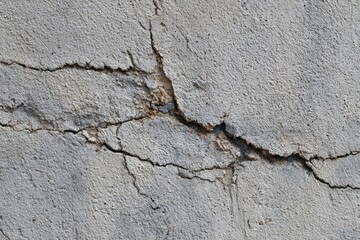 Fototapeta premium Cracked concrete wall texture