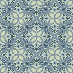 Ikat Seamless  Pattern