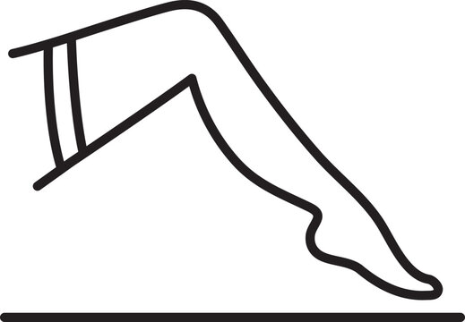 compression socks icon 