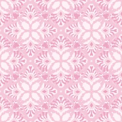 Fototapeta premium Ikat Seamless Pattern