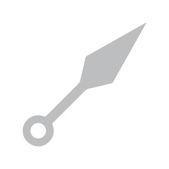 Dagger dart knife icon