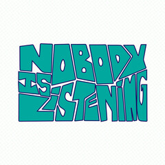 Bold Abstract Typography Design