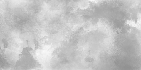 Abstract light grey and white background. Old paper texture. Monochrome texture painted on canvas. Smoke watercolor vintage background.	