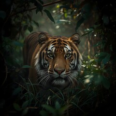 portrait of a tiger