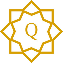  abstract monogram vector logo template