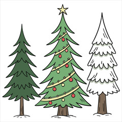 christmas  tree  vector