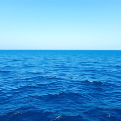 Obraz premium blue sea and sky