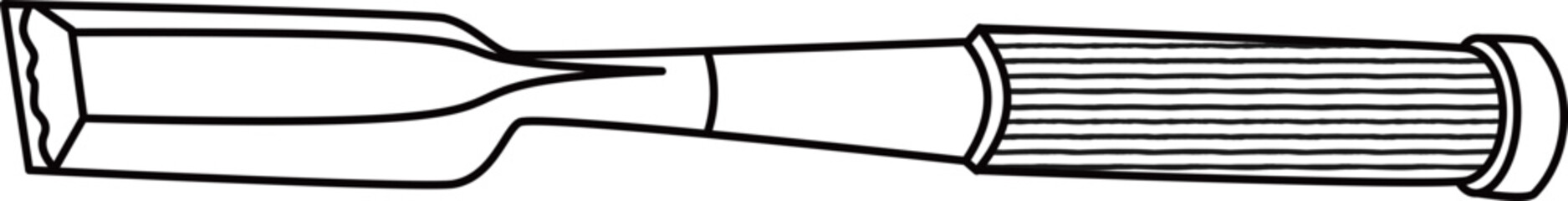 Carpenter's tools, chisels only Line